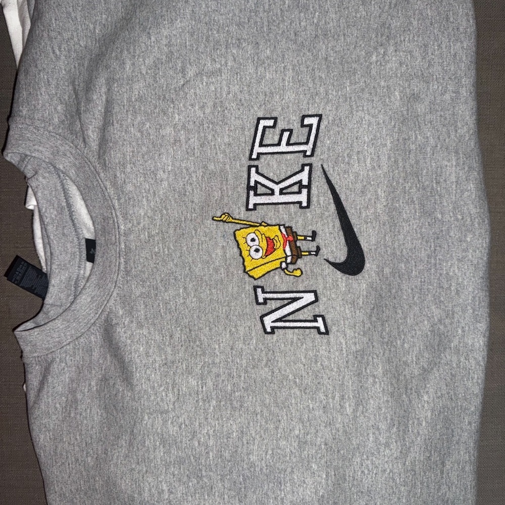 Nike Gray, Black & Yellow Sponge Bob